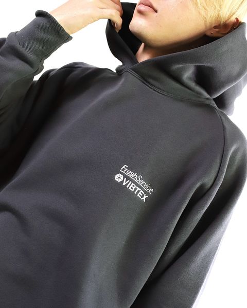 VIBTEX for FreshService 24SS  SWEAT PULL HOODIE(GRAY) style 2024.5.17