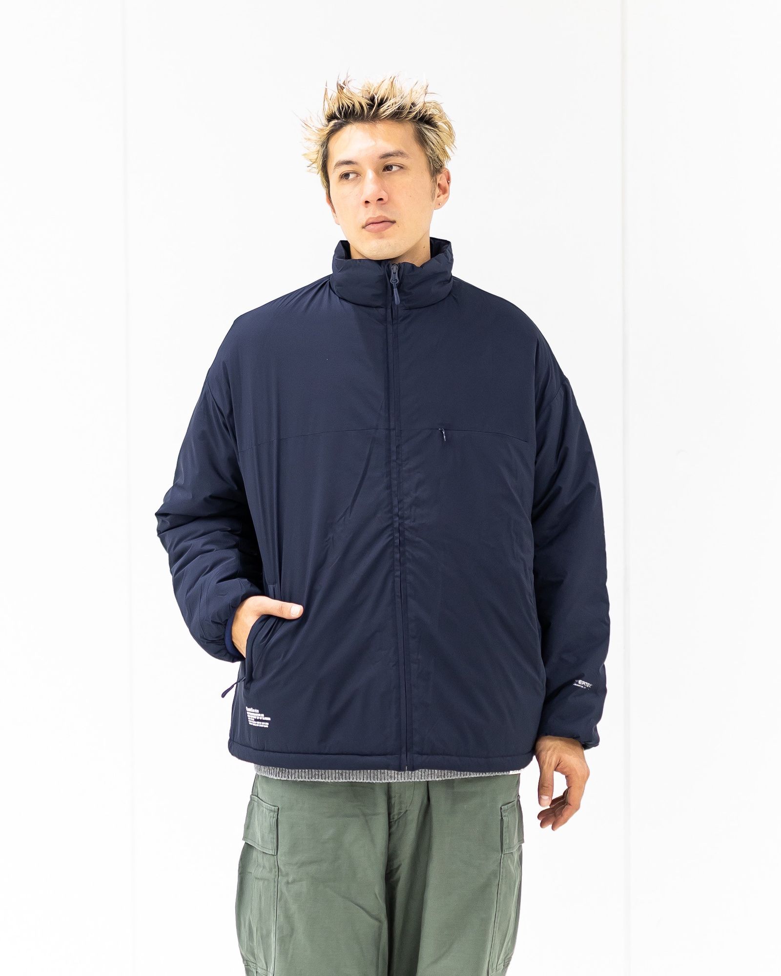 フレッシュサービス PERTEX® QUANTUM AIR MINI RIPSTOP ZIP-UP BLOUSON(FSC253-30195)NAVY★10月18日(土)発売！