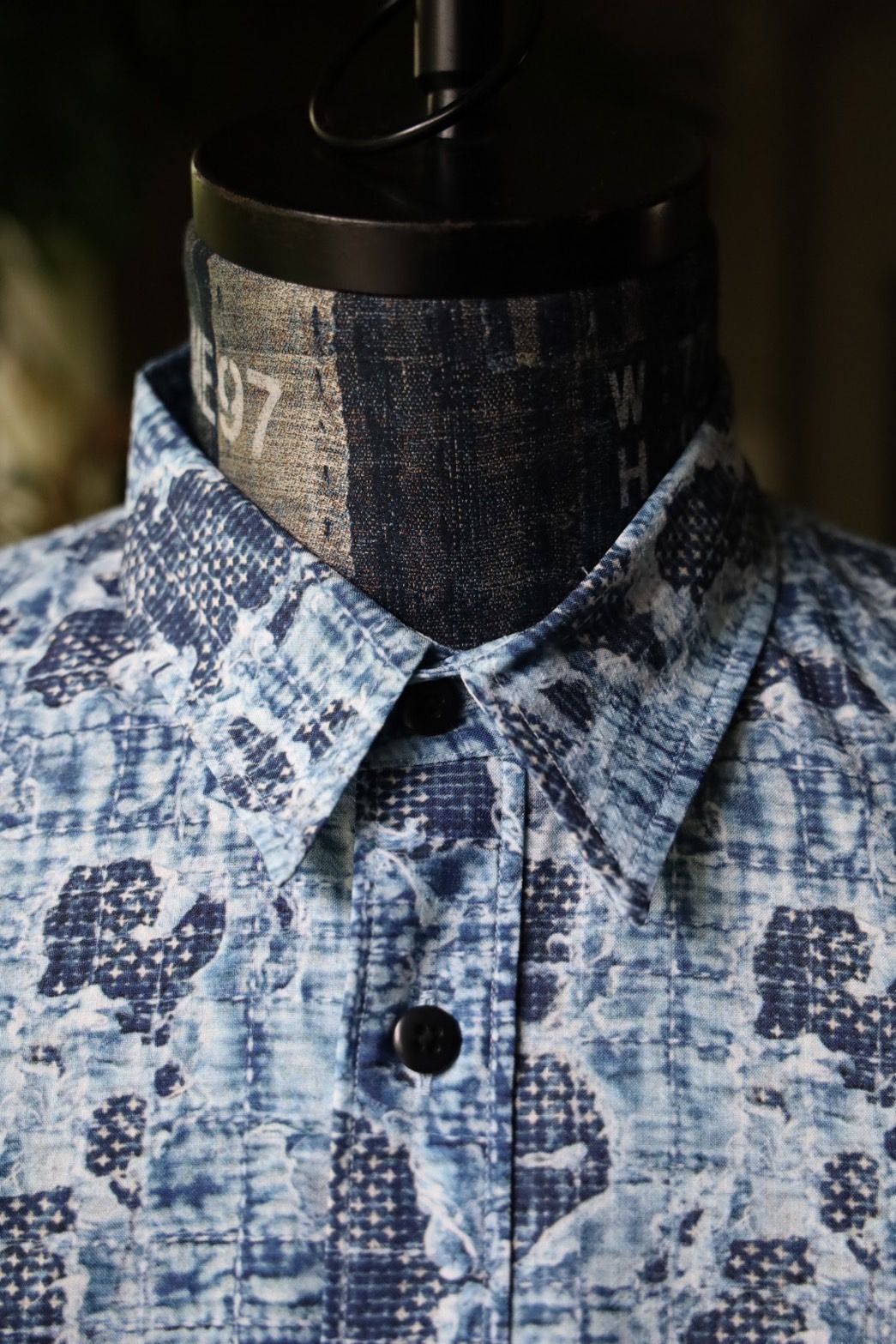 ファンダメンタル シャツ FDMTL×WIND AND SEA"Printed Boro SHIRTS"☆10月5日(土)発売！