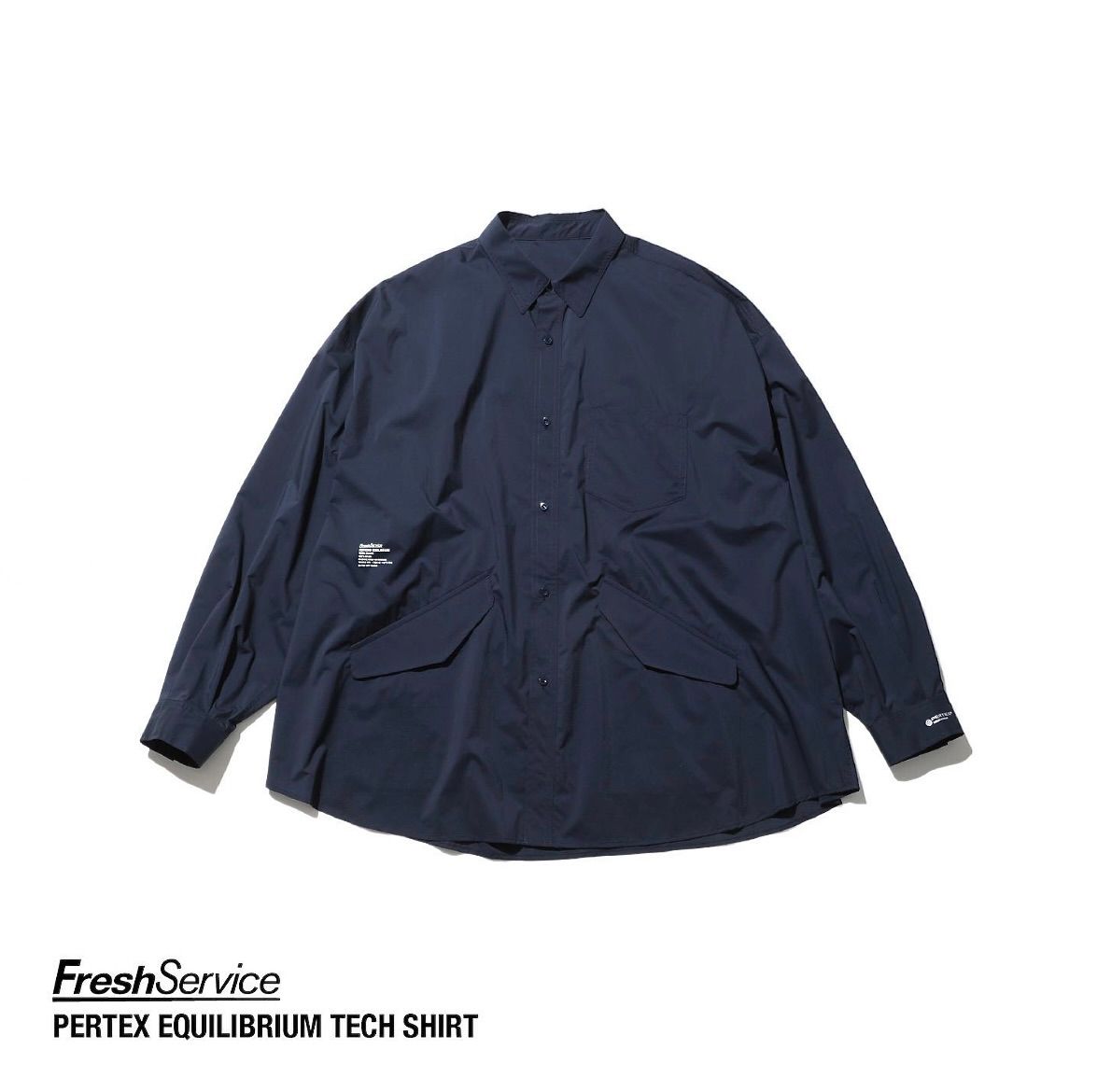 FreshService フレッシュサービス 23SS PERTEX シャツ M