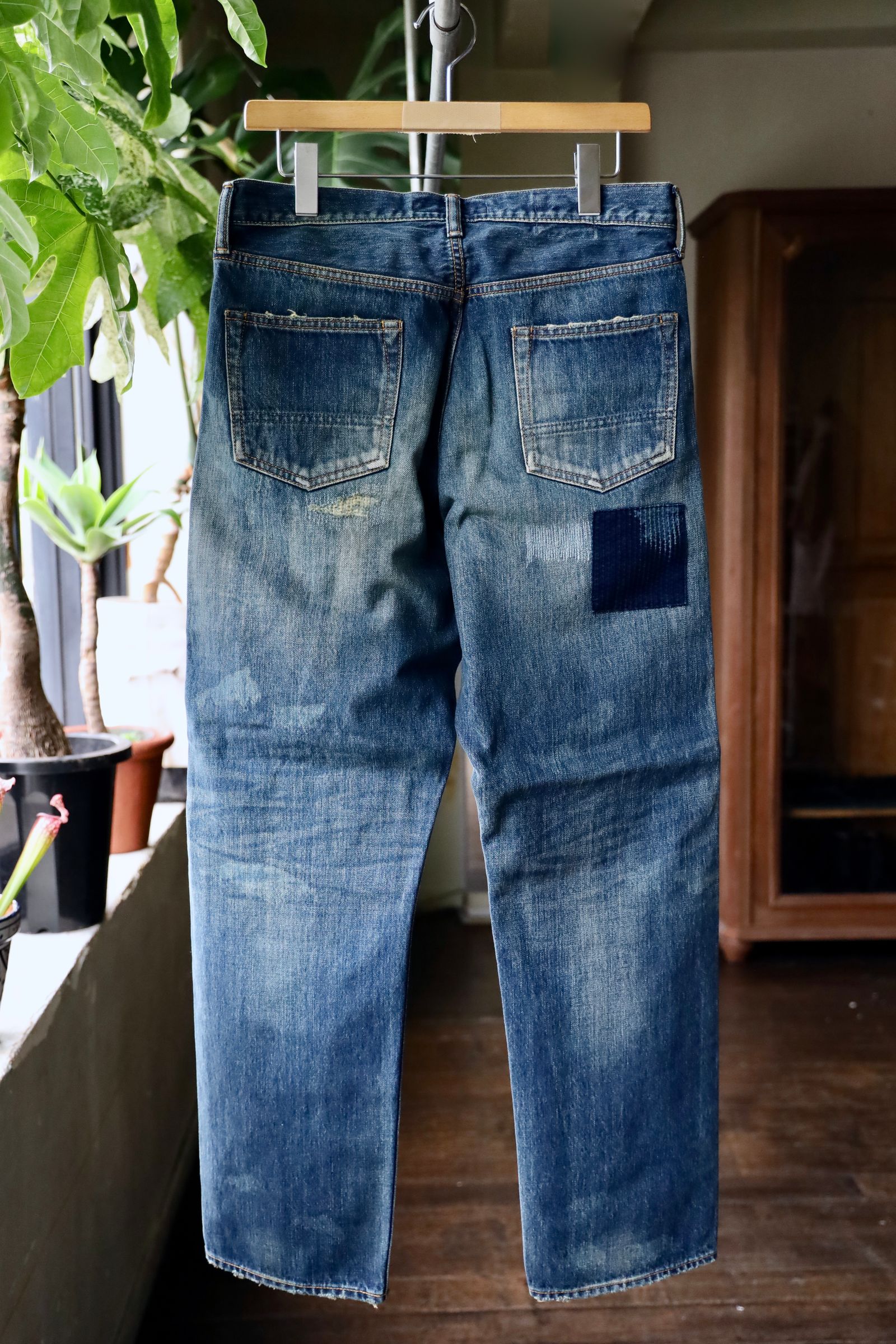 ファンダメンタル デニムパンツ CLASSIC STRAIGHT DENIM CS126 (FA25/MG126)INDIGO