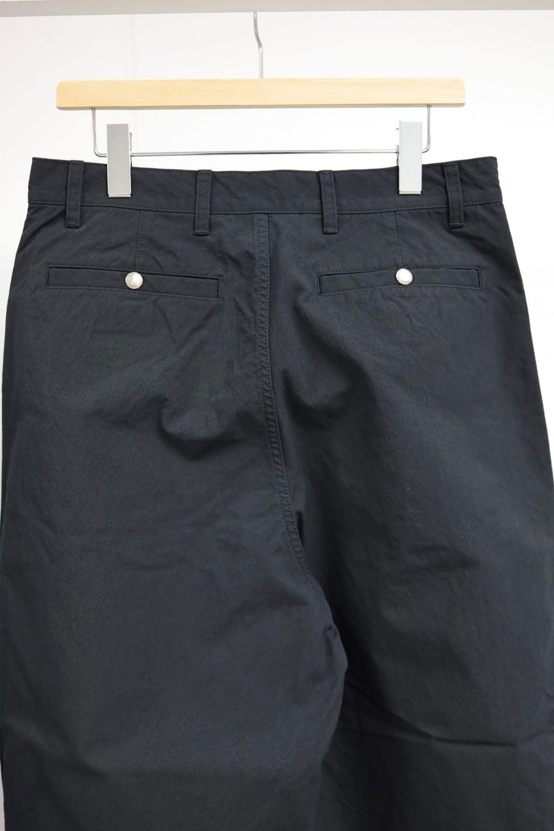 コムデギャルソンオム26SS ナイロンオックス製品染ワークパンツ(HQ-P003-051)BLACK☆2月6日(金)発売！