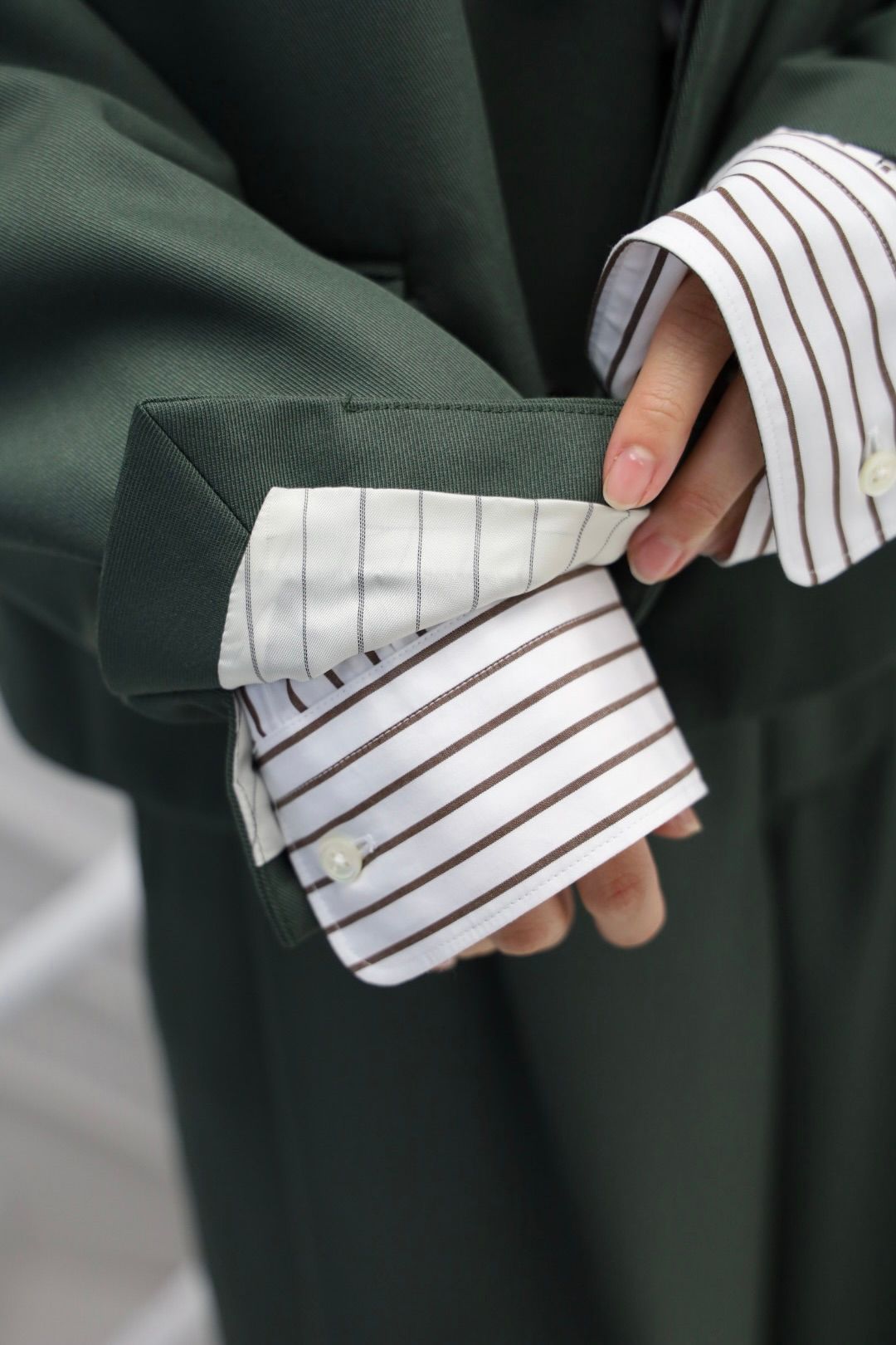 Graphpaper Techno Wool Nylon Stand Collar Short JacketSTYLE 2025.10.28