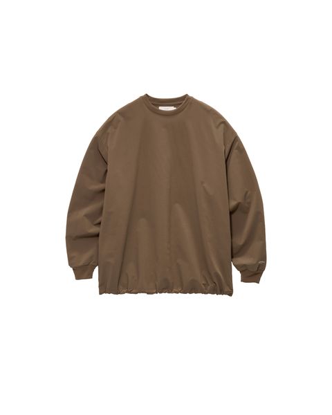 グラフペーパー PERTEX® EQUILIBRIUM L/S Crew Neck Pullover(GM263-70260)BROWN☆8月15日(土)発売！