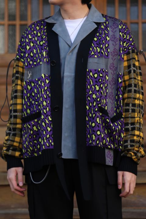 KIDILL×rurumu Drawcord Knit Cardigan(KL494) style.2021.2.21.