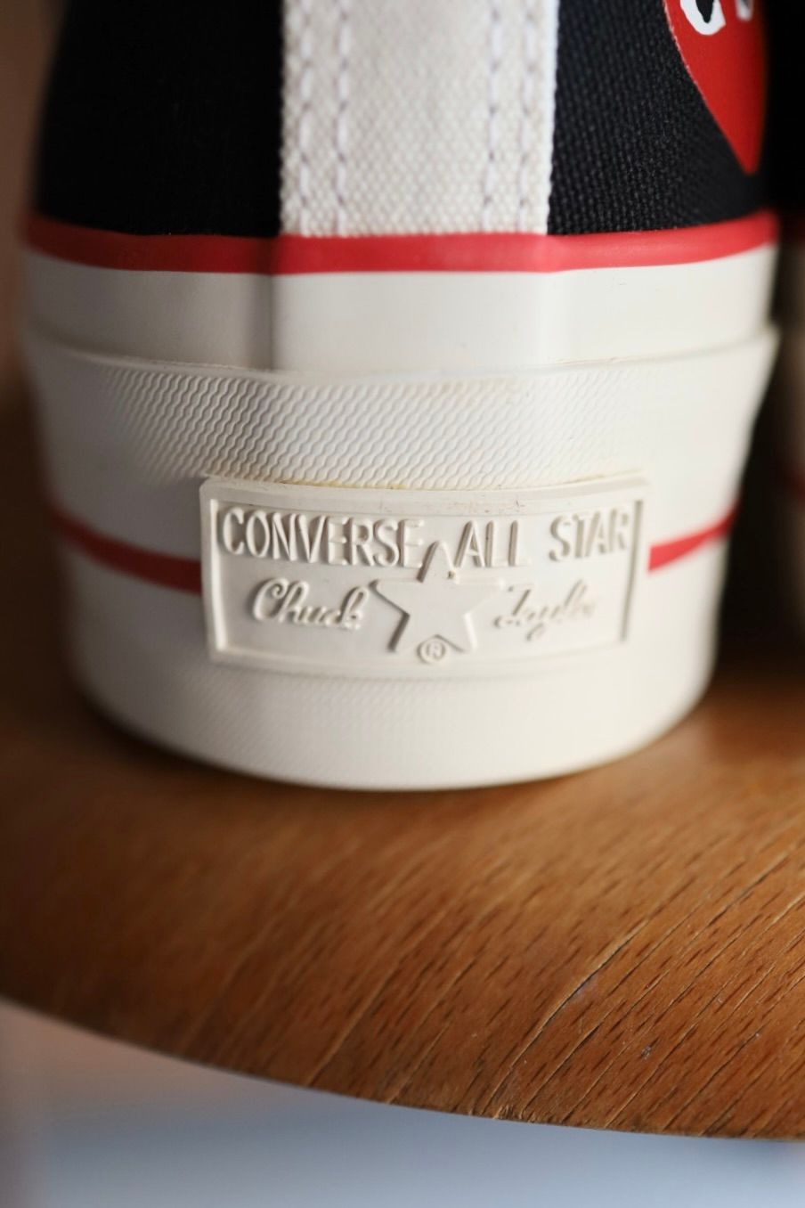 プレイコムデギャルソン PLAY CONVERSE CHUCK TAYLOR(AZ-K125-001-1)BLACK