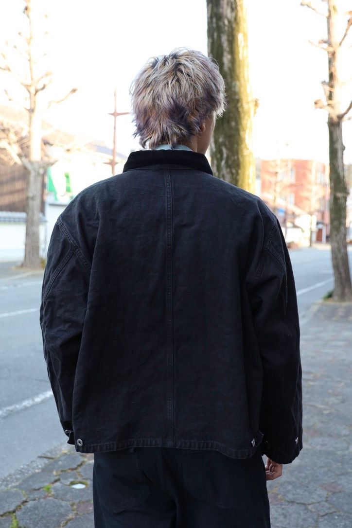 Gurank グランク 26SS カーディガン CH Logger jacket (2612H)BLACK★新作発売！