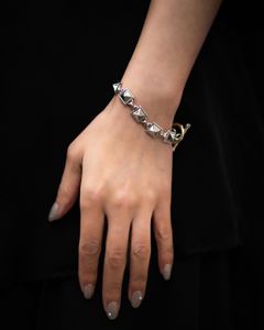 XOLO JEWELRY ブレスレット / Studs Link Bracelet -10mm- (XOB113)SILVER925☆新作発売！