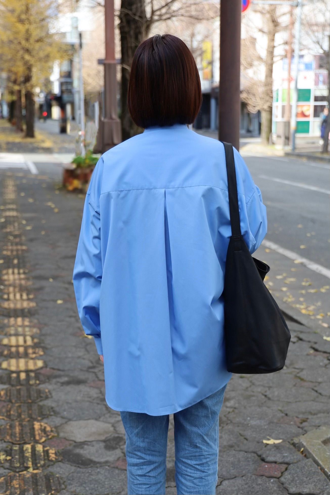 Graphpaper - Graphpaper 25SS WOMENS High Count Broad L/S Graphpaper - Graphpaper 25SS WOMENS High Count Broad L/S