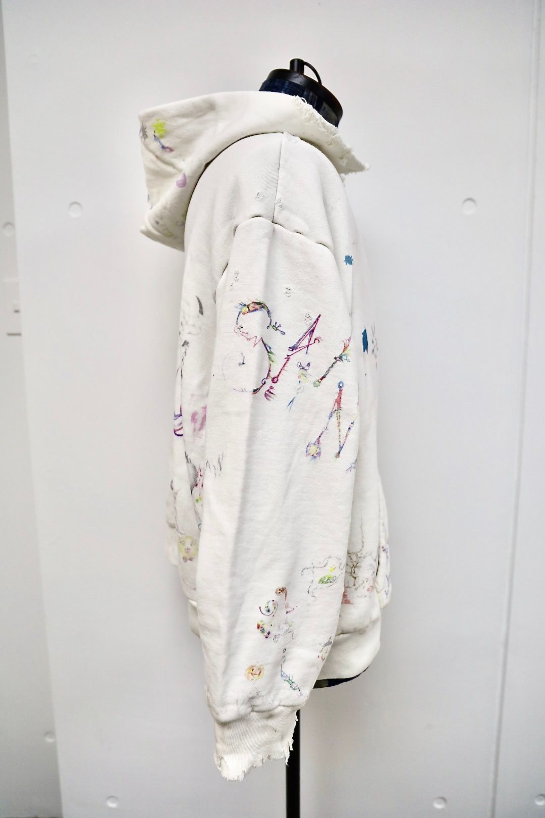 セントマイケル 26SS COCO_DOUBLE FACE HOODIE (SM-MK8-0000-C17)WHITE☆2月21日(土)10:00発売！