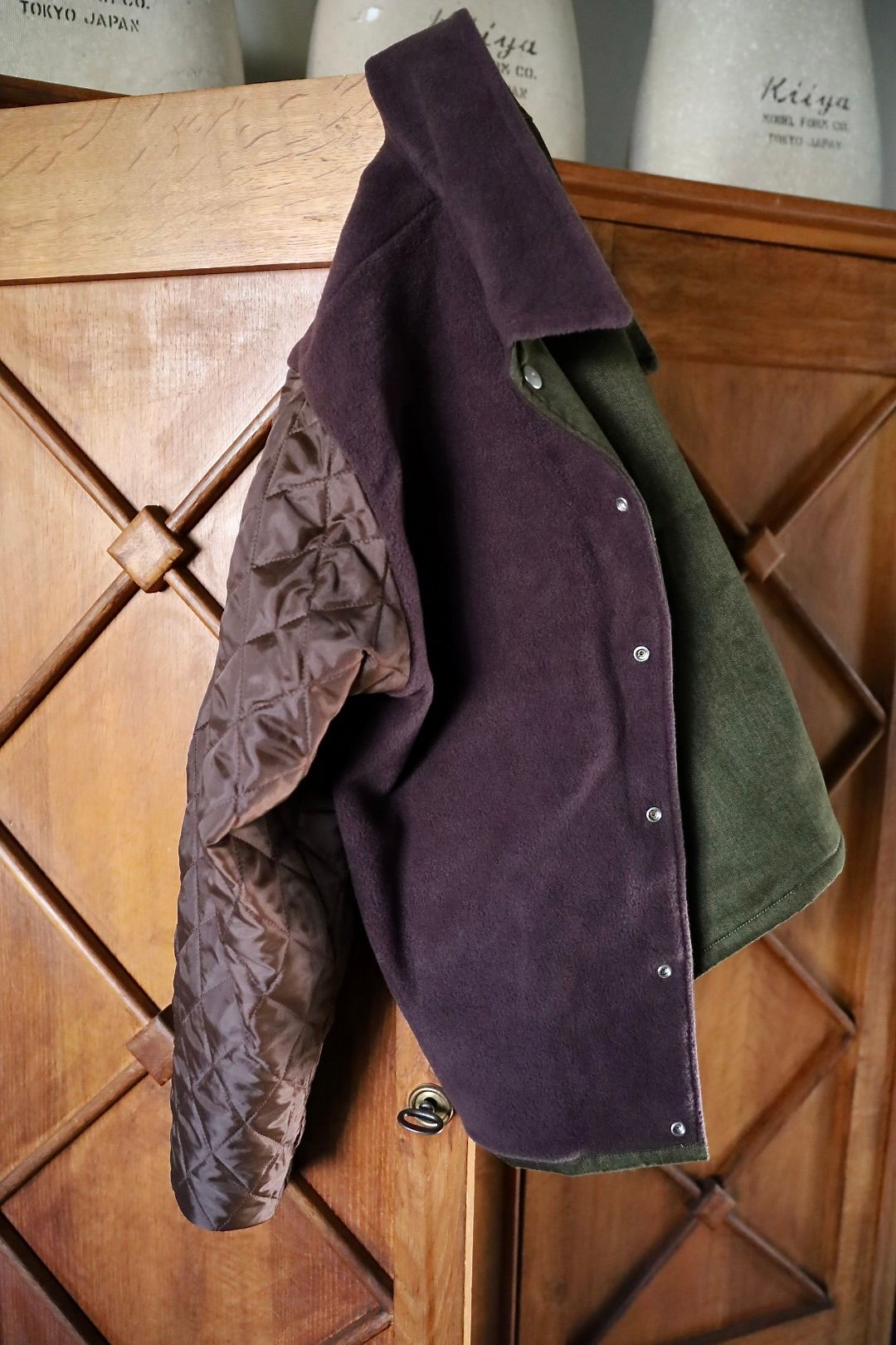 ファウンダ 25AW COLOR DENIM JACKET(015FD252017)KHAKI☆新作発売！