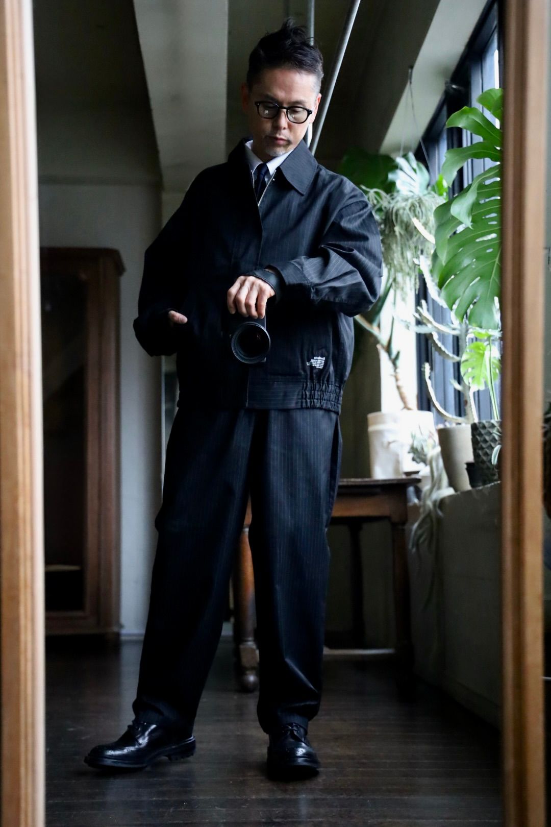 FreshService - フレッシュサービス CORPORATE BLOUSON (BLACK