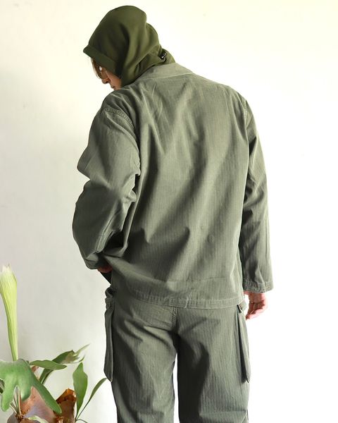 A.PRESSE 23AW M-44 HBT Jacketスタイル