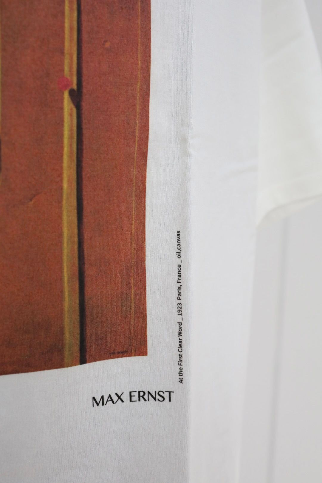 YOKE 26SS Art Printed T-shirt by Max Ernst(YK26SS01231CS)At the First Clear Word