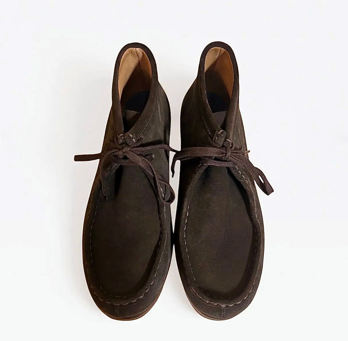 [予約商品] FOOTWORKSフットワークス  チロリアンブーツ Tyrolean boots in suede leather(F02-0003_M)DARK BROWN☆2026年11月末～12月中旬入荷予定！