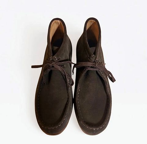[予約商品] FOOTWORKSフットワークス  チロリアンブーツ Tyrolean boots in suede leather(F02-0003_M)DARK BROWN☆2026年11月末～12月中旬入荷予定！
