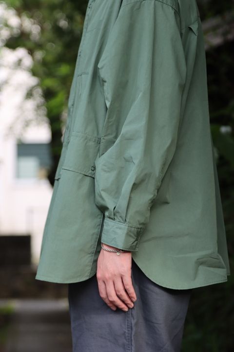 FreshService CARGO POCKET REGULAR COLLAR UTILITY SHIRT style.2022.5.14.