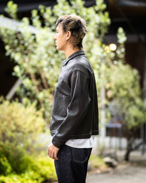 A.PRESSE Vintage Leather 1st Type Jacket 6月6日(土)新作発売！