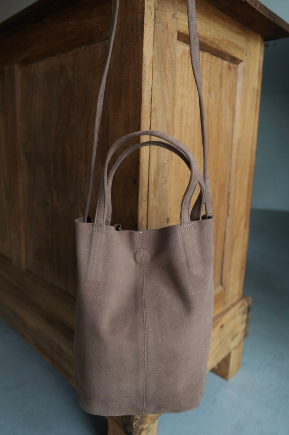 Morphee / モルフェトートバッグ 2WAY SMALL TOTE(SHORT) SUEDE[ELEPHANT]☆新作発売！