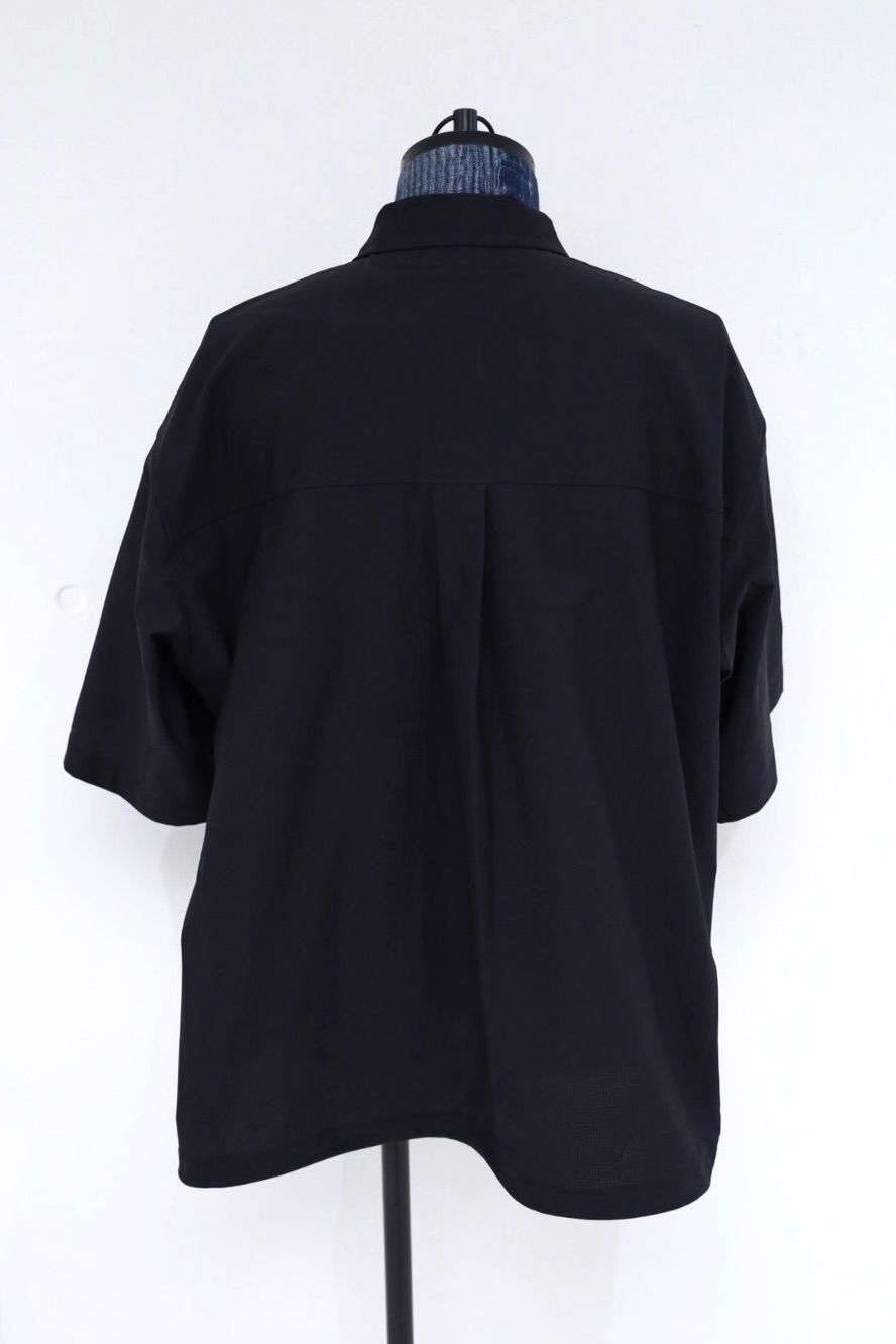 フレッシュサービス  ACTIVE DRY MESH POLO(FSC263-70164)BLACK