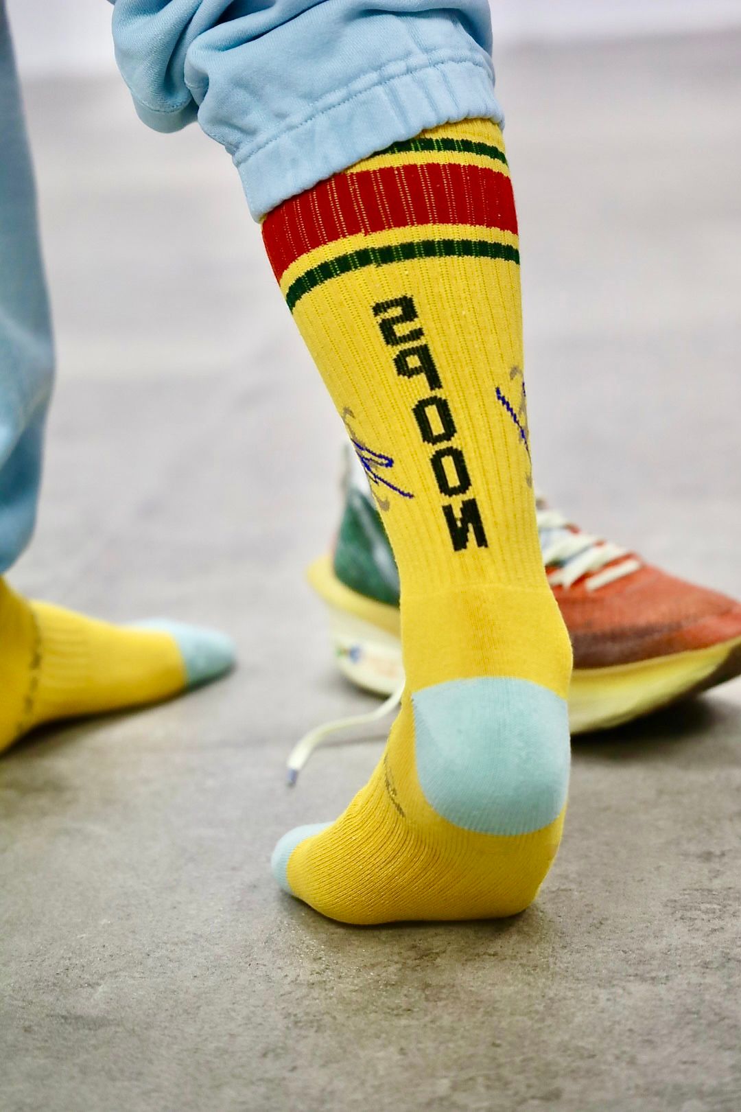 セントマイケル 26SS SW SOCKS/SAINT SW(SM-MK8-0000-C15)YELLOW