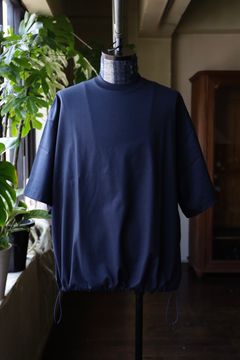 イズネス25SS BALLOON SHORT SLEEVE T-SHIRT(25SS_03_31SSSH05-1)NAVY