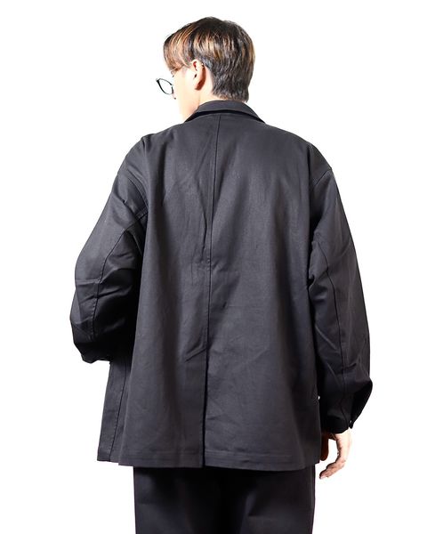 FreshService CORPORATE CHINO JACKET"BLACK"スタイル