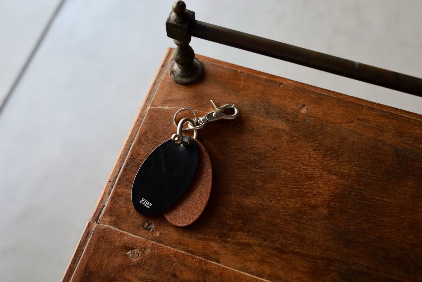セダンオールパーパス FW25 Oval Keyring(SD25F-AC03)Black ☆9月6日(土)発売！