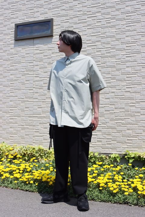 STUDIO NICHOLSON SORONO LIGHT COTTON POPLIN OVERSIZED style.2022.4.20
