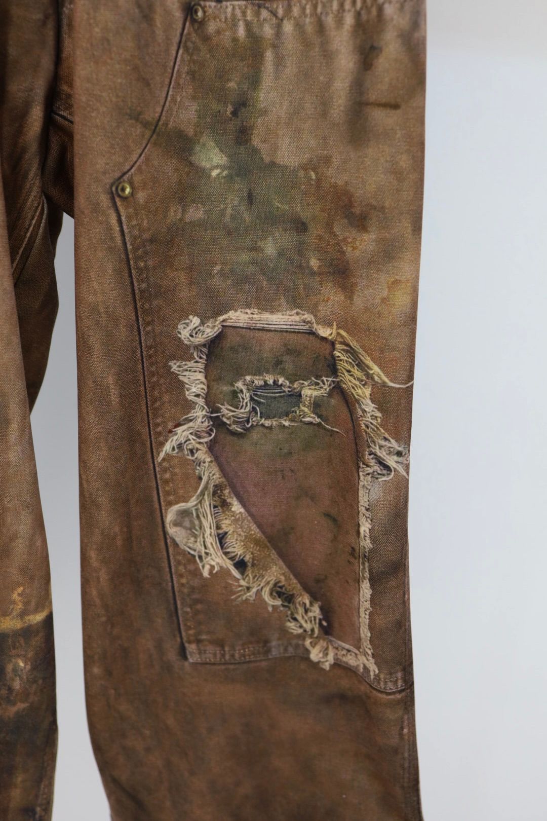 トーキングアバウト ジ アブストラクション 26SS パンツ PRINT DUCK WIDE PT(26SS-PT-002CH)BROWN新作発売！