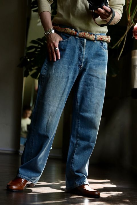 A.PRESSE No.2 Washed Denim Pantsスタイル32