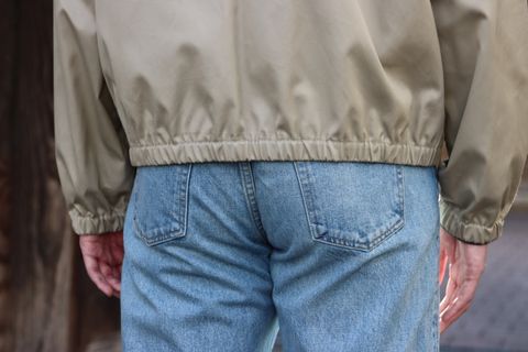 CIOTAスビンコットンギャバジンスウィングトップ"サンドベージュ"style.