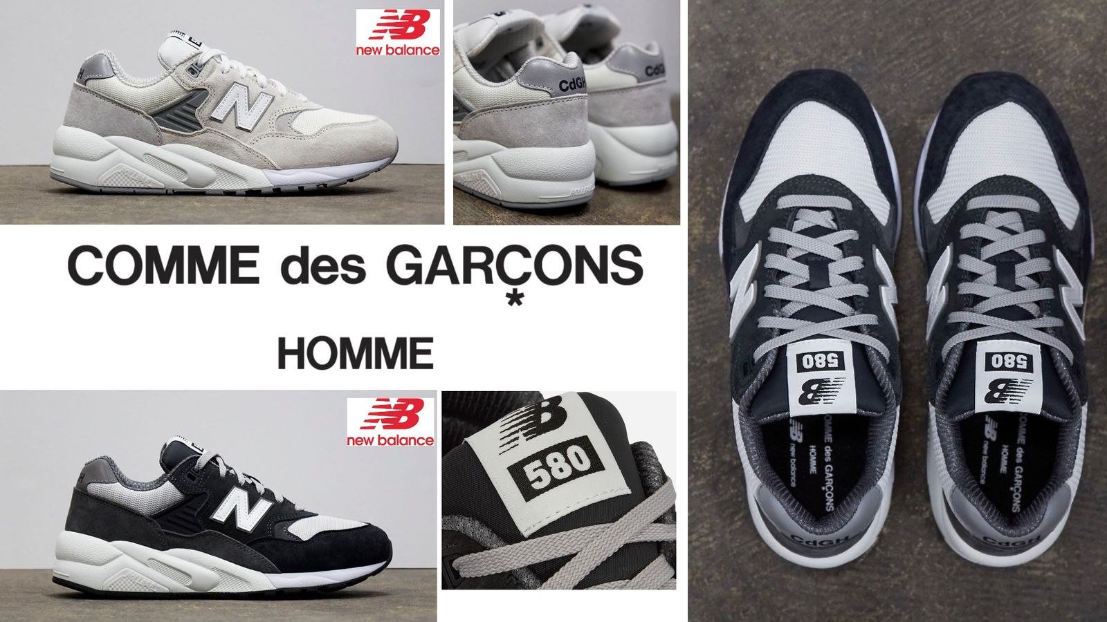 COMME des GARCONS HOMME×New Balance MT580☆5月19日(金)発売！ | mark