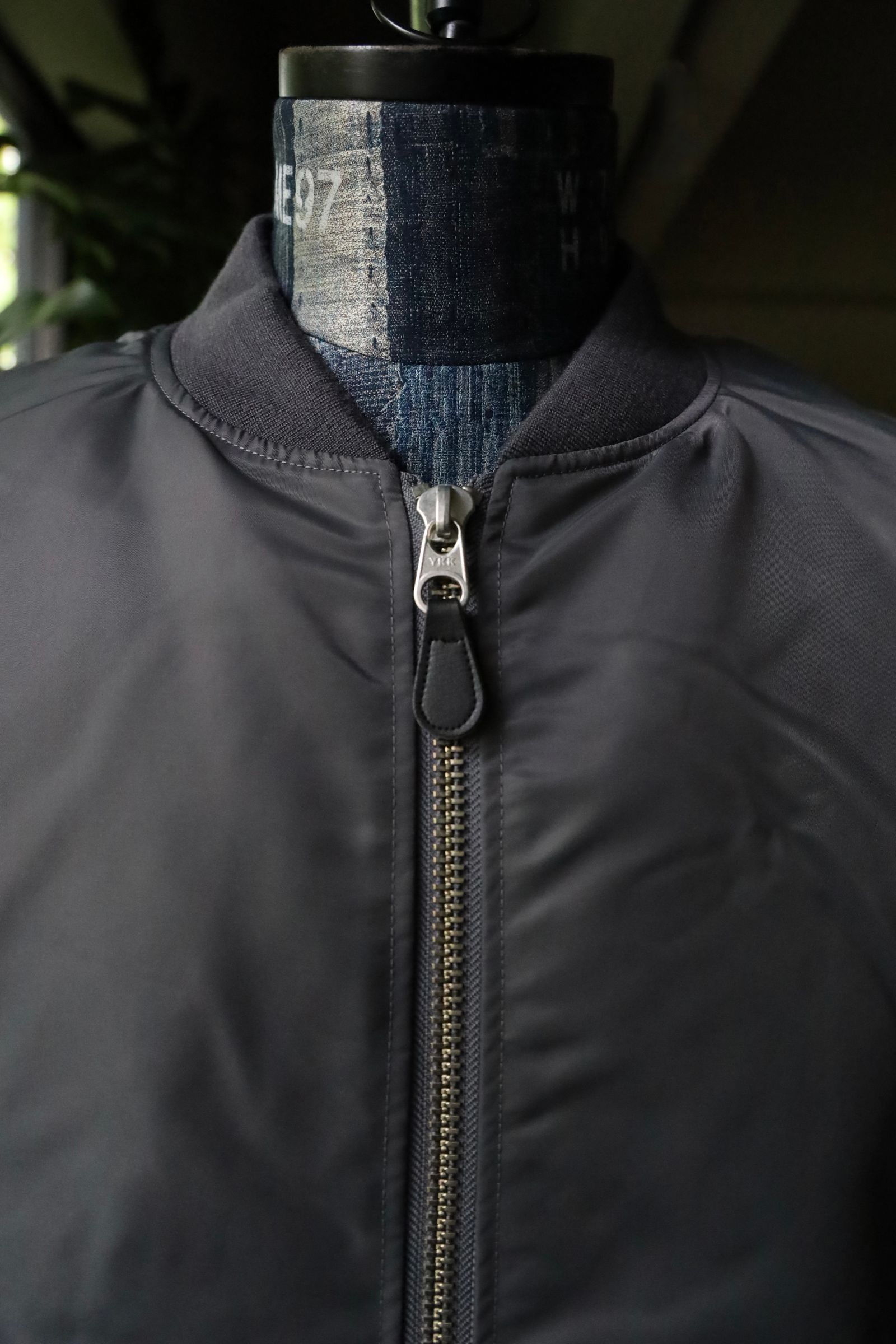 セダンオールパーパス FW24 Reversible CORDURA Flight Jacket(SD24F-JK05) Wolf Grey × Black