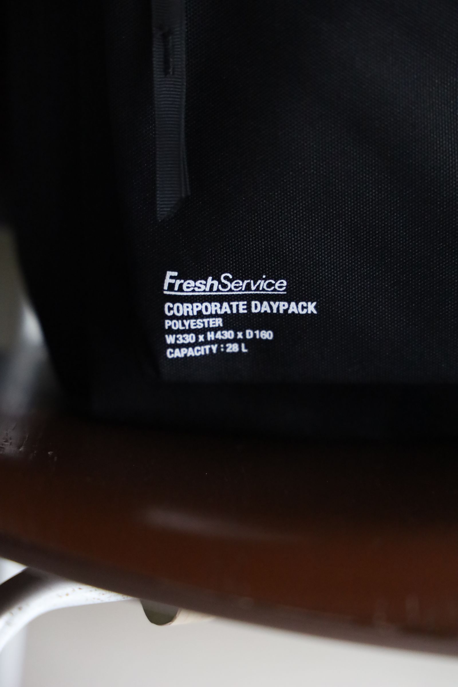 フレッシュサービス CORPORATE DAYPACK_28L (FSP252-90067B)BLACK☆再入荷しました！