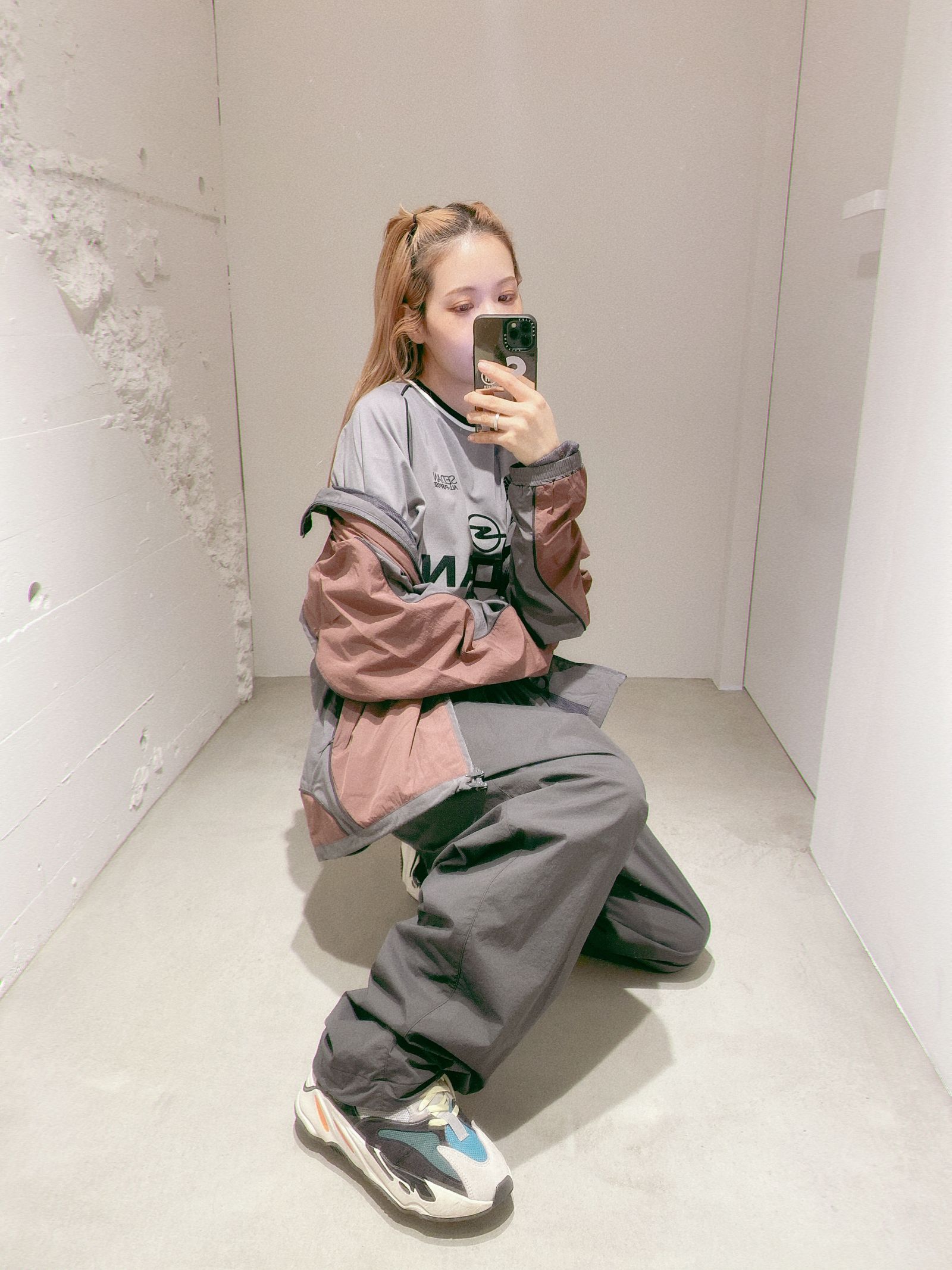 セダンオールパーパス SS24 UMBRO® Woven Track Jacket(SD24S-JK05)Charcoal Brown☆3月9日(土)発売！