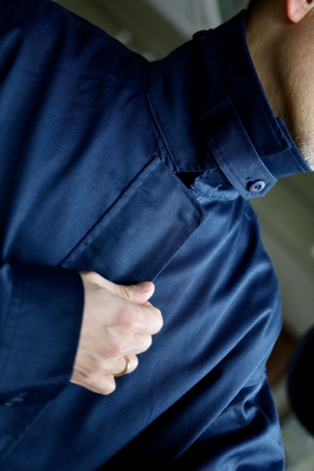 フレッシュサービス CORPORATE BLOUSON (NAVY)