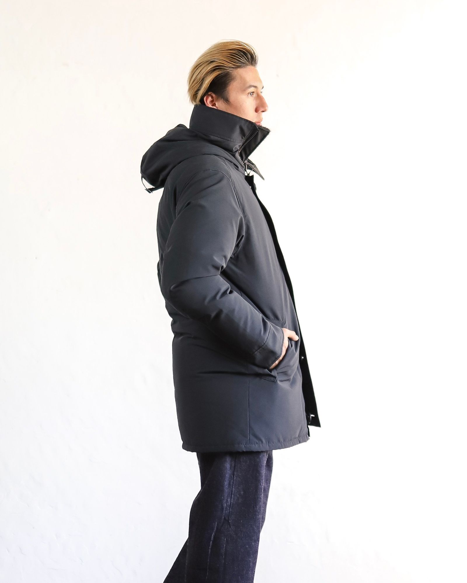 CANADA GOOSE Jasper Parka Black Label スタイル