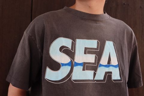 セントマイケル×WIND AND SEA SS T-SHIRT(SM-A21-0000-062) style.2021.8.28. 8月28日発売