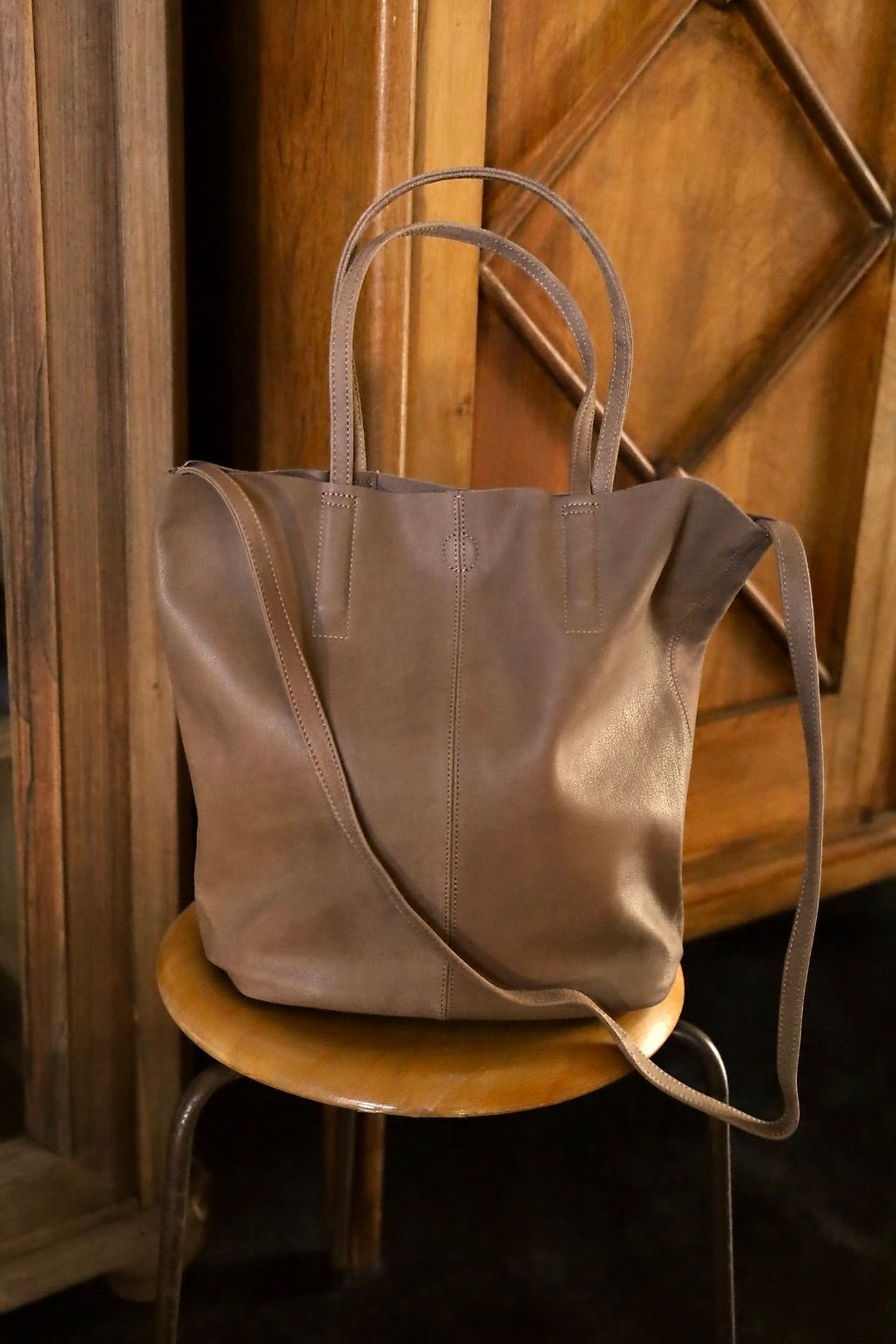 Morphee / モルフェ 【Nubuck】3WAY MEDIUM TOTE(ML-NCML)CAMEL☆新作発売！
