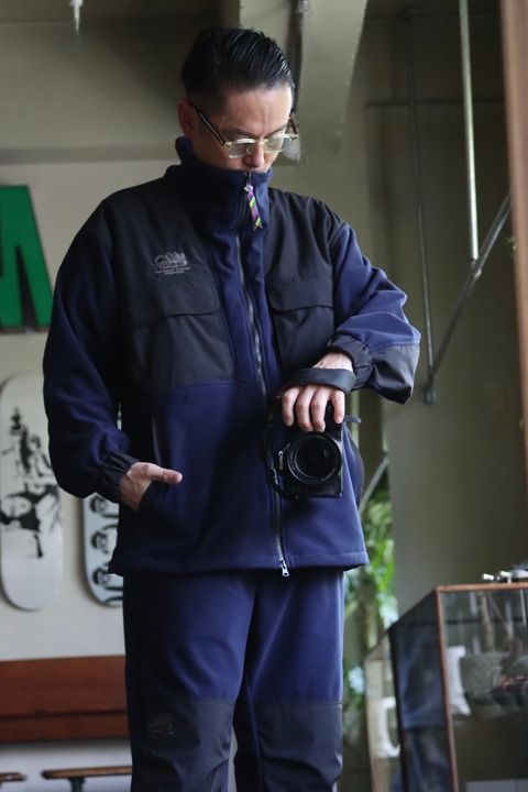 is-ness イズネス22AW THM FLEECEスタイル.2022.10.23.