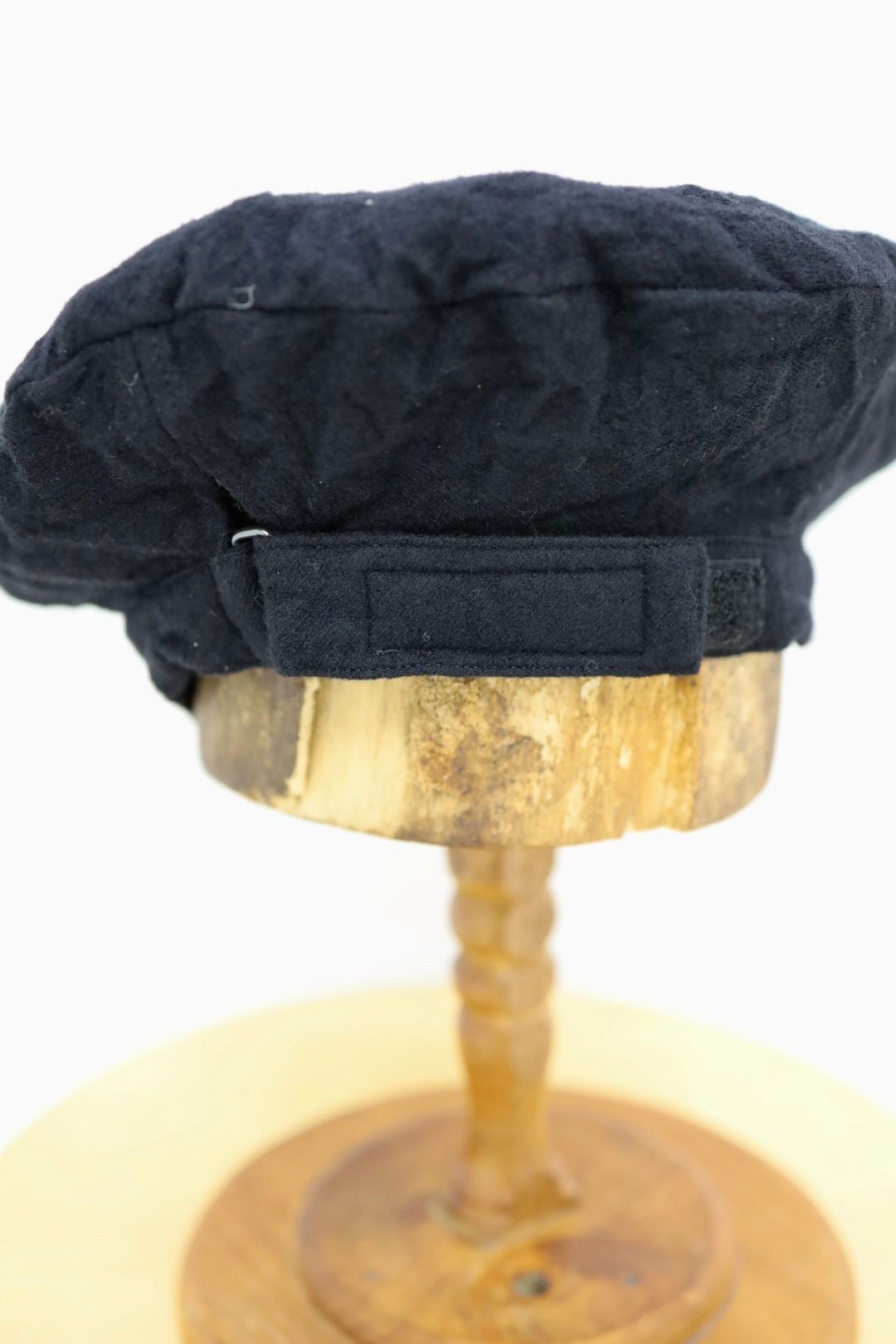 ヨウジヤマモト 縮絨アジャストベレー帽(MK-H93-102)BLACK☆新作発売！