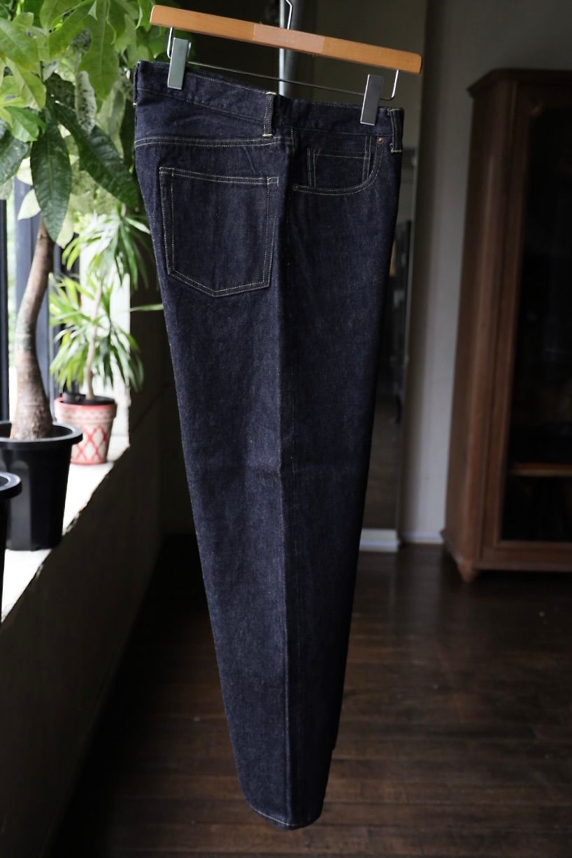 アプレッセ 2025 STYLE2 Washed Denim Wide Pants(AP-4001)INDIGO☆9月13日(土)発売！