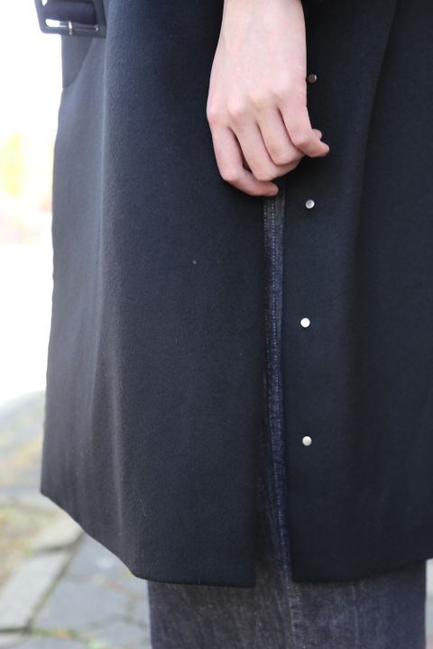 YOKE 新作 3WAY BAL COLLAR SHARE COAT(YK20AW0135C)"BLACK"style.2020.11.8.