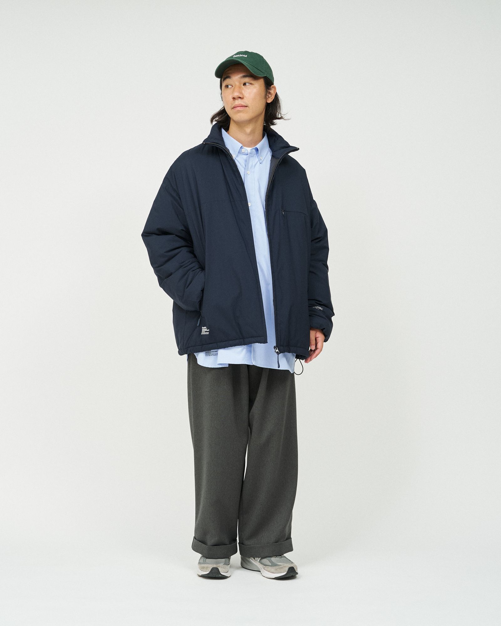 フレッシュサービス PERTEX® QUANTUM AIR MINI RIPSTOP ZIP-UP BLOUSON(FSC253-30195)NAVY★10月18日(土)発売！