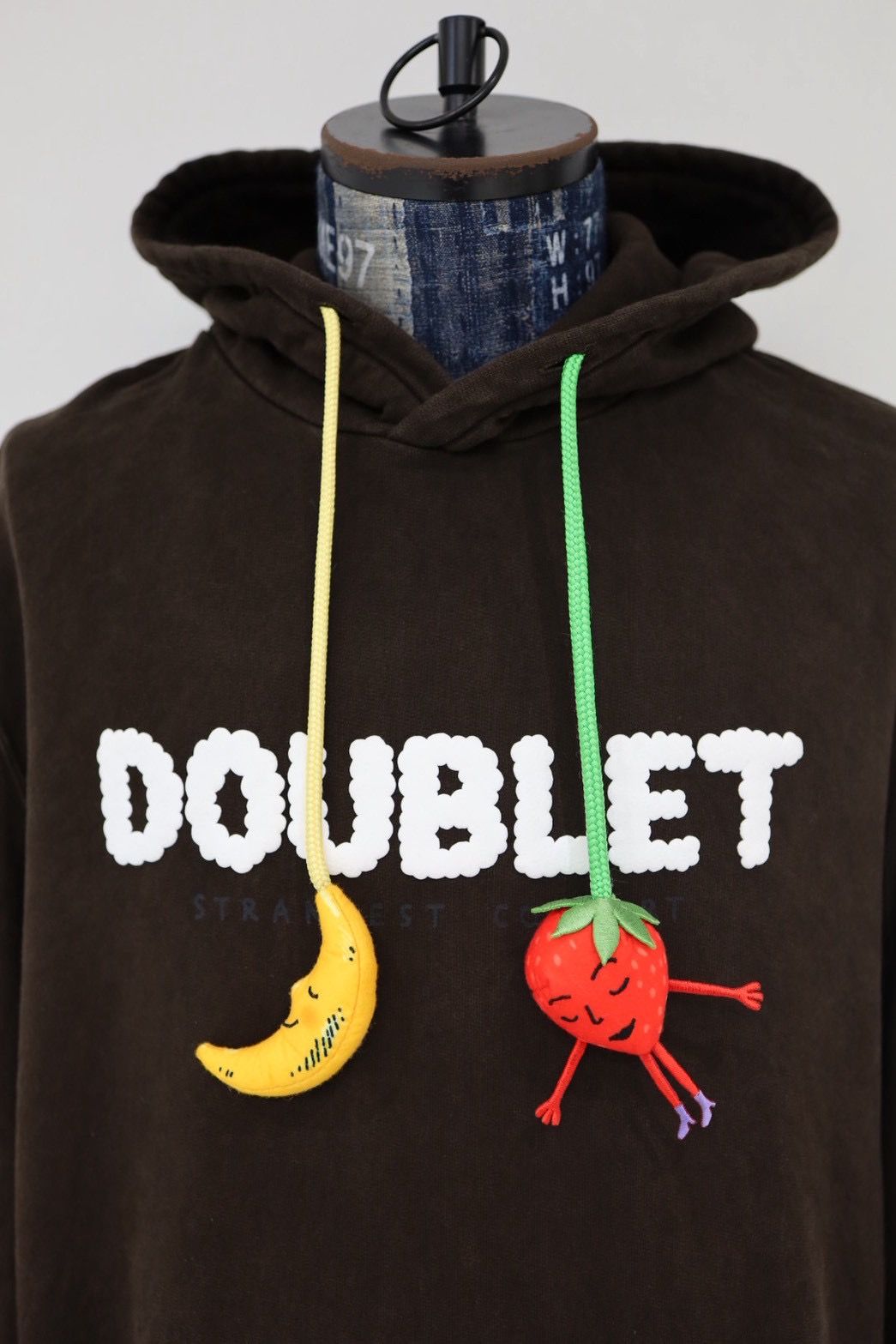 doublet ダブレット26SS MUD-DYED HOODIE WITH SHFU (26SS04CS419)MUD