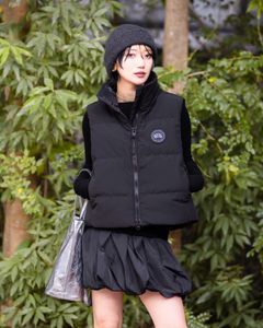 カナダグース レディース Grandview Cropped Vest Black Label(2267WB)Black☆新作発売！
