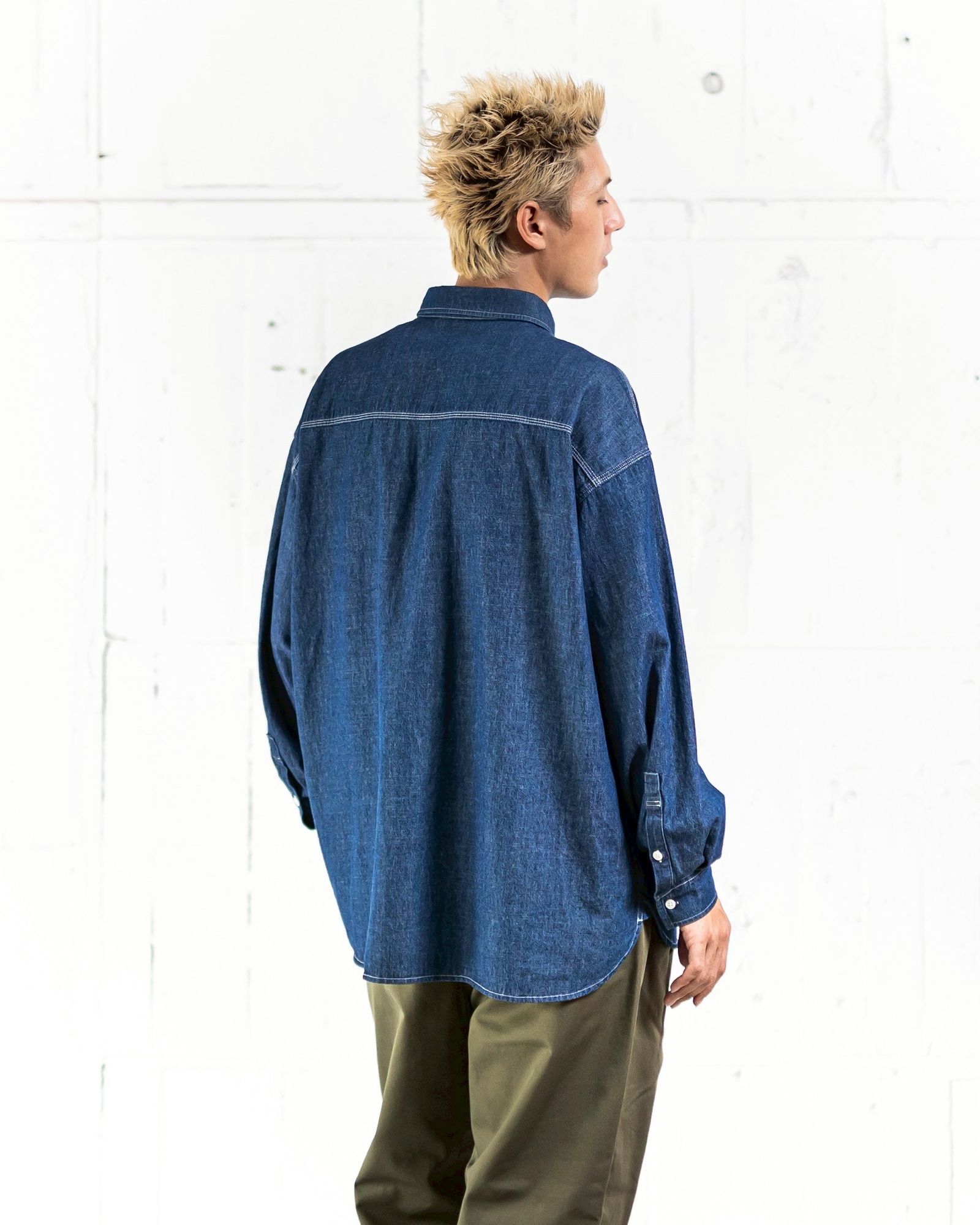 FreshService LIGHT DENIM L/S SHIRT ミックススタイル
