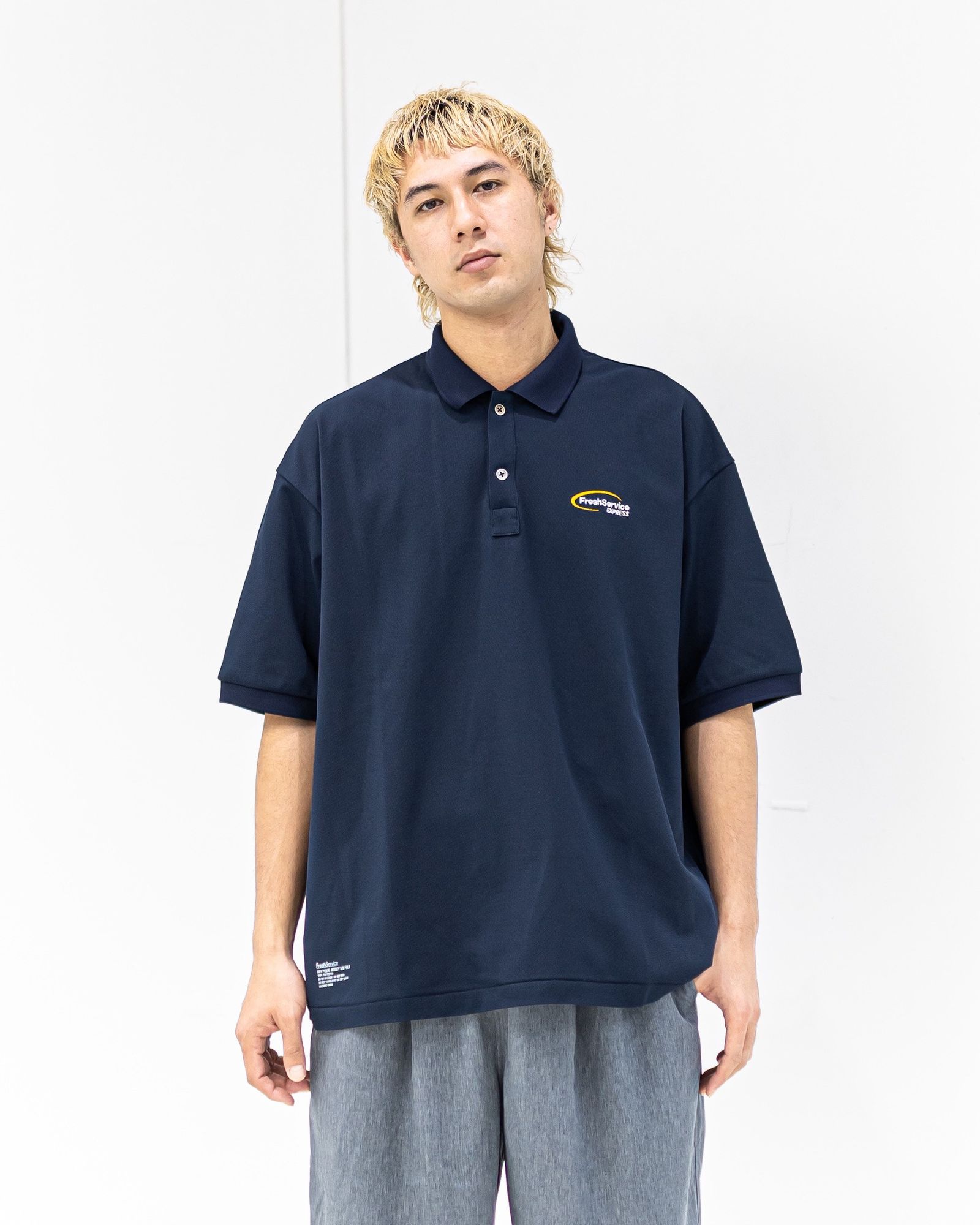 FreshService DRY PIQUE JERSEY POLO "DISPATCH" (NAVY) 新作発売！