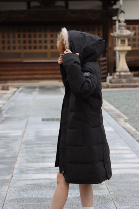 カナダグースレディース22AW SHELBURNE PARKA BLACK LABELスタイル.2022.9.9.
